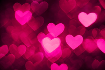heart background photo pink color