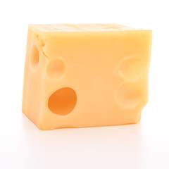 cheese isolated on white background cutout
