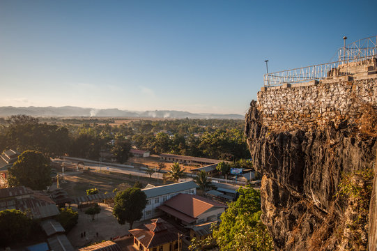 Loikaw - View from Taung Kwe Pagoda