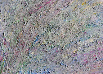 Background image of pastel palette of oil paints