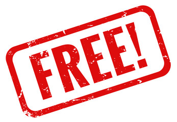 Free stamp red