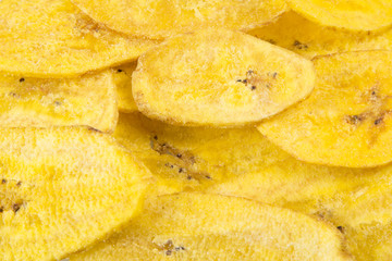 Plátano verde frito.