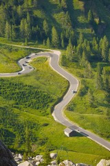Fototapeta premium Alpine Road