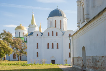 Fototapeta na wymiar The historic center of Chernigov