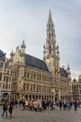 Obraz premium Rathaus von Brüssel