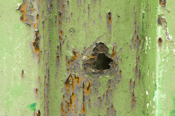 Rusty door