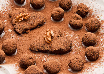 handmade chocolate truffles