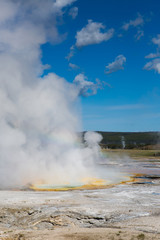 Grand Prismatic Spring in Yellowstone National Park