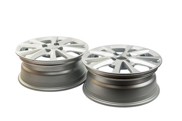 car wheels isolated