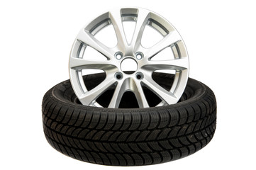 car wheels isolated