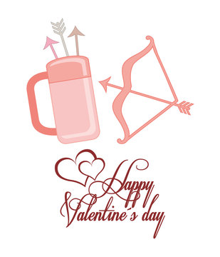 happy valentines day design 