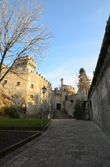 Fototapeta na wymiar château de San Marino 