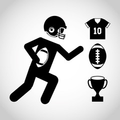 american football design 