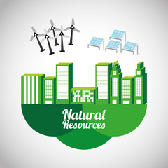 Fototapeta premium natural resources design 