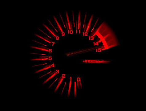automobile tachometer speedometer