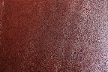 Fototapeta premium Brown leather texture background