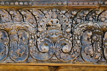 The Banteay Srei (srey) temple near Angkor, Cambodia