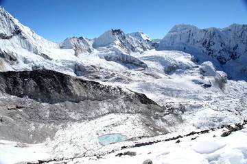 Naklejka premium Himalayan mountains, Nepal