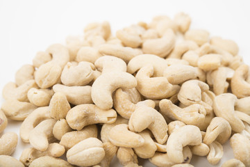 カシューナッツの山