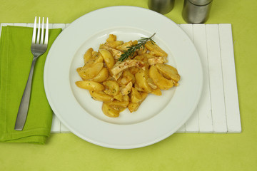 poêlée de poulet 18012016