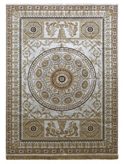 Arabic carpet isolated on white background
