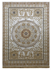 Arabic carpet isolated on white background
