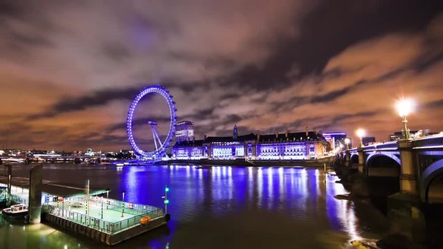 London Eye time-lapse in London