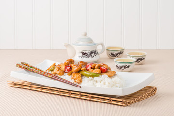 Cashew Chicken Plate