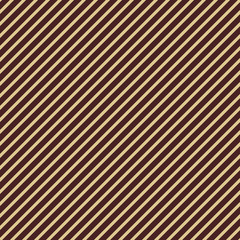 Abstract wallpaper with diagonal brown and golden strips. Seamless colorful background
