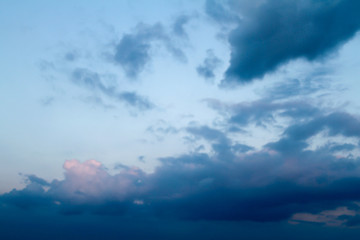 clouds at sunset