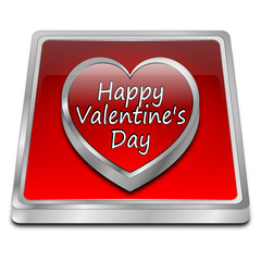 Happy Valentine's Day button