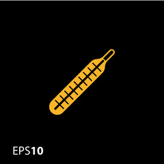 Thermometer icon for web and mobile