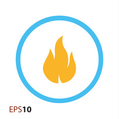 Fire icon for web and mobile