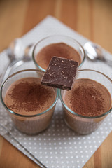 Mousse au chocolate 
