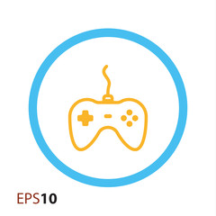Gamepad icon for web and mobile