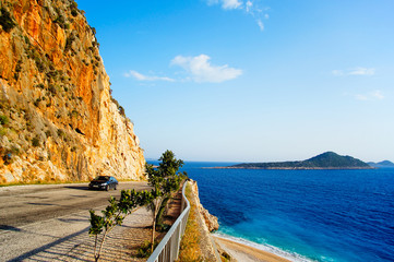 Kaputas Beach, Mediterranean Sea, Kas,Turkey