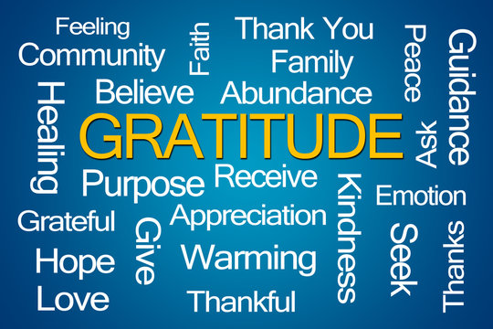 Gratitude Word Cloud