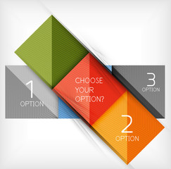 Vector square abstract background