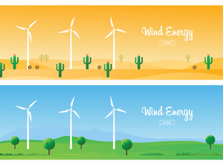 Wind Turbine landscape