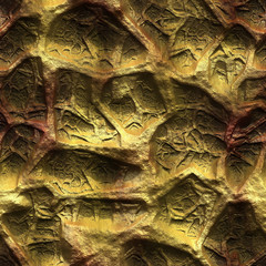 Creative wrinkled texture