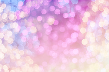 Colorful festive Christmas elegant abstract background with boke