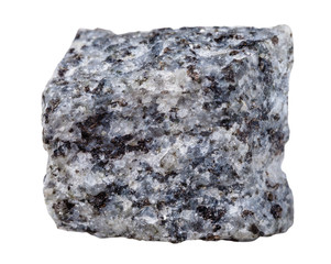 piece of Gabbro (basalt) mineral stone