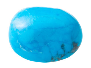 specimen of turkvenit (blue howlite) gemstone © vvoe