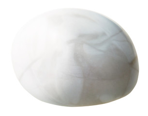 specimen of Magnesite gemstone isolated
