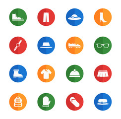 Clothes simply icons