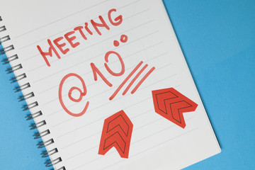 Business meeting concept