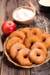 apple donut