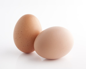 two eggs