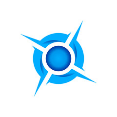 Blue Core Compass