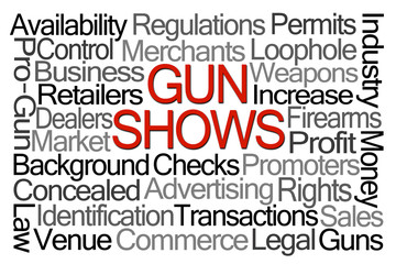 Gun Shows Word Cloud